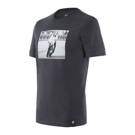 Koszulka T-shirt DAINESE AGOSTINI BLACK czarny