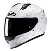 Kask integralny HJC C10 EPIK WHITE biały złoty srebrny