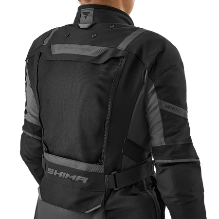 Kurtka tekstylna damska SHIMA HERO 2.0 LADY BLACK czarny