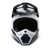 Kask cross dziecięcy FOX JUNIOR V1 NUKLR BLACK czarny biały granatowy