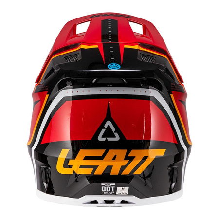 Kask cross z goglami LEATT KIT MOTO 7.5 RED czerwony