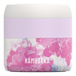 Termos obiadowy KAMBUKKA BORA Pink Blossom 400ml różowy biały