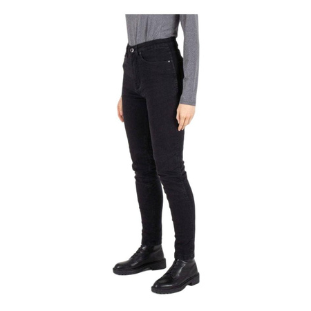 Jeansy motocyklowe damskie KNOX SCARLETT BLACK czarny