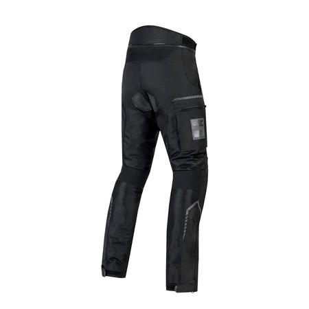 Spodnie tekstylne OZONE FLOW BLACK czarny