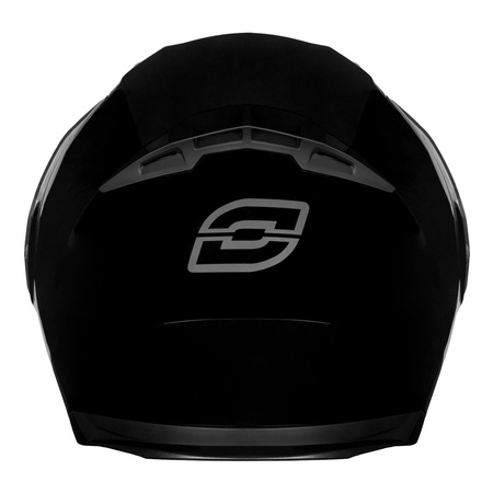 Kask szczękowy OZONE STORM GLOSS BLACK czarny