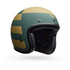 Kask otwarty BELL CUSTOM 500 ECE6 PARLOR MATTE EMERALD GOLD zielony złoty