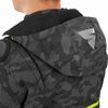Kaptur do kurtki SHIMA DRIFT MAN CAMO czarny szary żółty fluo