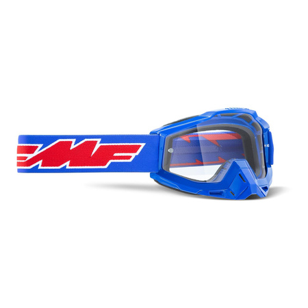 Gogle motocyklowe FMF POWERBOMB ROCKET BLUE niebieski czerwony biały