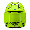 Kask cross z goglami LEATT KIT MOTO 3.5 NEON YELLOW żółty fluo