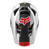 Kask rowerowy FOX PROFRAME BLOCKED BLACK/WHITE czarny biały czerwony