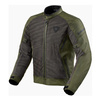 Kurtka tekstylna REVIT TORQUE 2 H2O BLACK/DARK GREEN czarny zielony