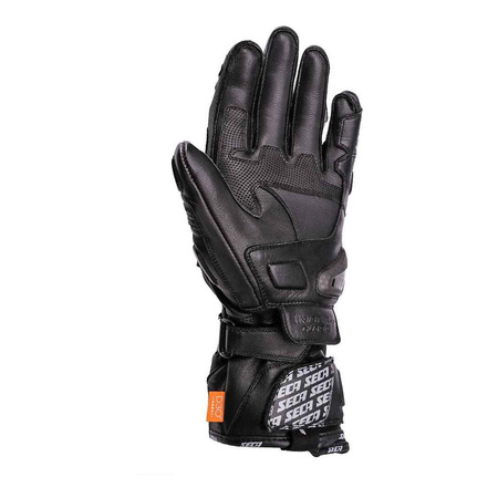 Rękawice sportowe SECA TRACKDAY BLACK czarny