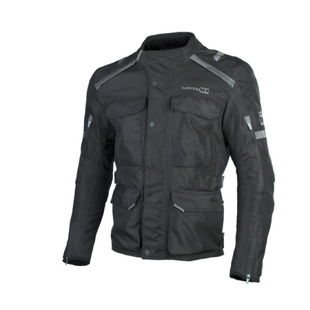 Kurtka tekstylna MOTOID CAMINO BLACK czarny