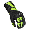 Rękawice sportowe SECA ATOM FLUO YELLOW czarny żółty fluo