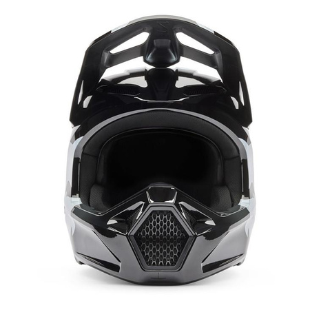Kask cross dziecięcy FOX JUNIOR V1 SHIELD BLACK czarny