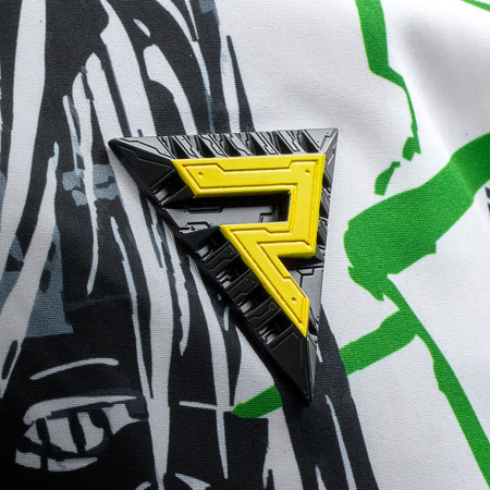 Kurtka tekstylna REBELHORN SLASH CYBERPUNK EDGERUNNERS 2 czarny biały szary czerwony fluo żółty fluo zielony