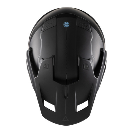 Kask cross z goglami LEATT ADV 7.5 BLACK czarny