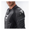 Kurtka skórzana REBELHORN VELOCE BLACK/WHITE czarny biały
