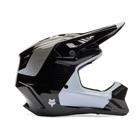 Kask cross FOX V3 TINE BLACK czarny