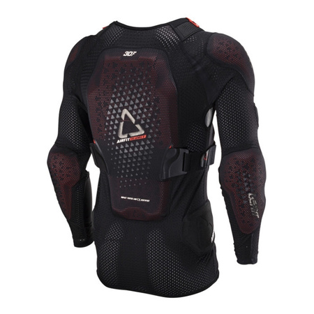 Koszulka z ochraniaczami LEATT 3DF AIRFIT EVO BLACK czarny
