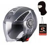 Kask otwarty AXXIS METRO S SIRIS C2 MATT czarny szary