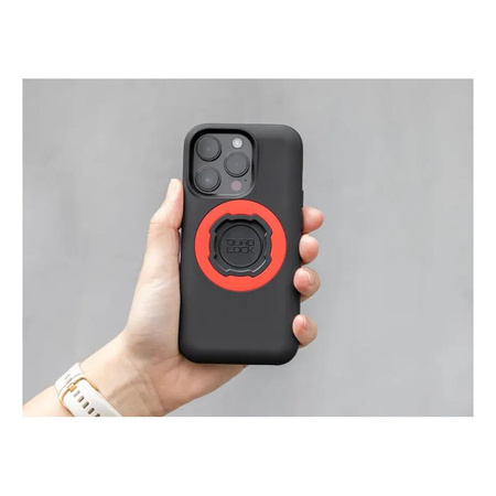 Etui na telefon QUAD LOCK MAG iPhone 15 Pro czarny