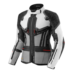 Kurtka tekstylna damska SHIMA TRACKER LADY LIGHT GREY szary