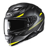 Kask integralny HJC F71 CARBON ESIRA BLACK/YELLOW czarny żółty