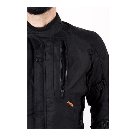 Kurtka tekstylna OZONE TOUR II BLACK czarny