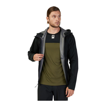 Kurtka rowerowa FOX DEFEND 3L BLACK czarny