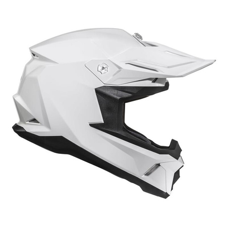Kask cross HJC C50 SOLID PEARL WHITE biały