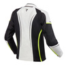 Kurtka tekstylna damska REBELHORN FLUX LADY BLACK/ICE/FLO YELLOW czarny szary żółty fluo