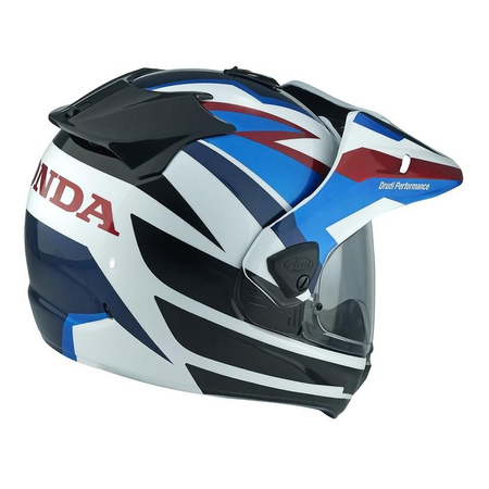 Kask integralny ARAI TOUR-X5 HONDA AFRICA TWIN BLUE biały czarny niebieski czerwony