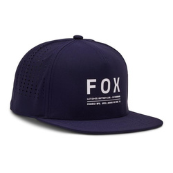 Czapka z daszkiem FOX NON STOP TECH SNAPBACK MIDNIGHT granatowy