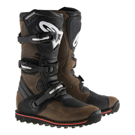 Buty cross ALPINESTARS TECH T BROWN OILED brązowy