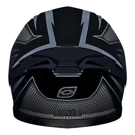 Kask integralny OZONE ARROW BLACK/GREY czarny szary