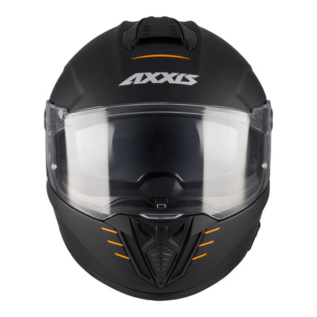 Kask integralny AXXIS HAWK EVO SV SOLID A1 MATT czarny mat
