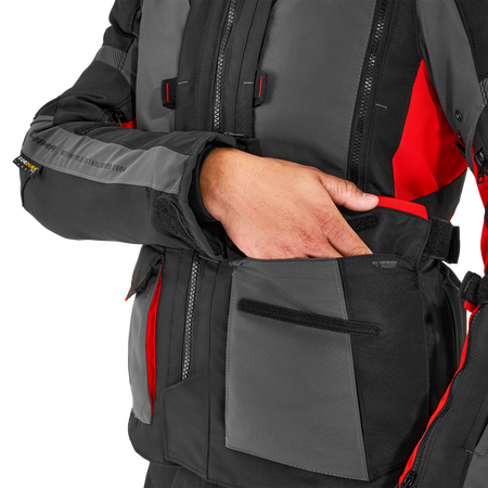 Kurtka tekstylna SHIMA HERO 2.0 MEN RED czarny szary czerwony