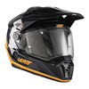 Kask cross z goglami LEATT ADV 7.5 BLACK/ORANGE czarny pomarańczowy