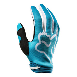 Rękawice cross damskie FOX LADY 180 TOXSYK MAUI BLUE niebieski biały