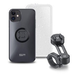 Zestaw do zamocowania telefonu SP CONNECT MOTO BUNDLE IPHONE 11 PRO/X/XS NA KIEROWNICĘ BLACK czarny
