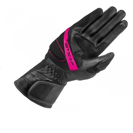 Rękawice szosowo-turystyczne damskie SHIMA STX 2.0 LADY PINK czarny różowy