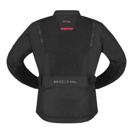 Kurtka tekstylna RICHA MONACO MESH WP BLACK czarny