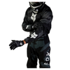 Bluza cross FOX 180 BNKR BLACK CAMO czarny szary