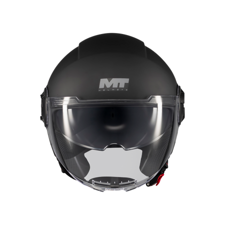 Kask otwarty MT VIALE SV S PURE BLACK MATT czarny mat