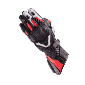 Rękawice sportowe damskie REBELHORN REBEL LADY BLACK/WHITE/FLO RED czarny biały czerwony fluo