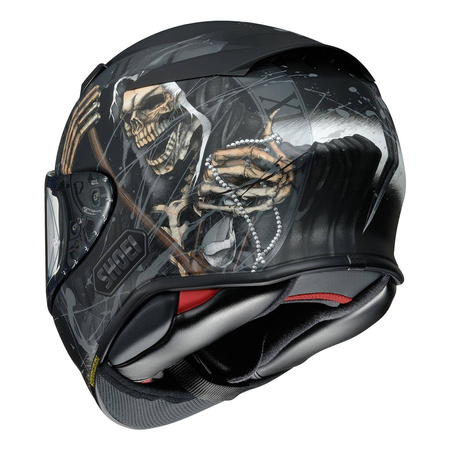 Kask integralny SHOEI NXR2 Faust TC-5 czarny szary biały brązowy złoty