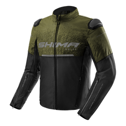 Kurtka tekstylna SHIMA DRIFT MEN KHAKI zielony czarny