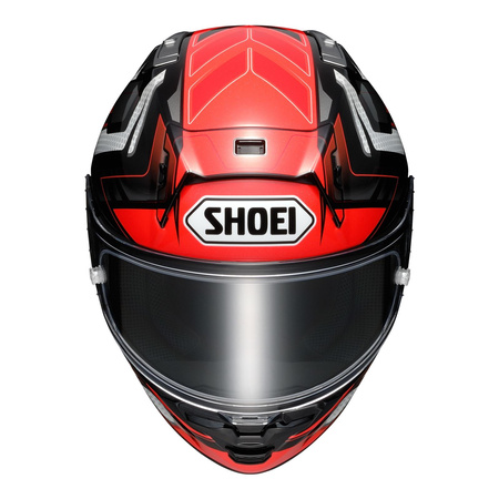 Kask integralny SHOEI X-SPR PRO ESCALATE TC-1 czerwony czarny biały