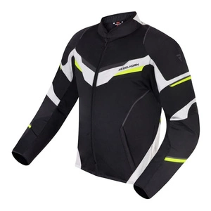Kurtka tekstylna REBELHORN FLUX BLACK/ICE/FLO YELLOW czarny szary żółty fluo
